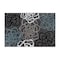 World Rug Gallery Contemporary Modern Floral Flowers 2' x 3' Gray 108D.GRAY2X3 - alternate 3